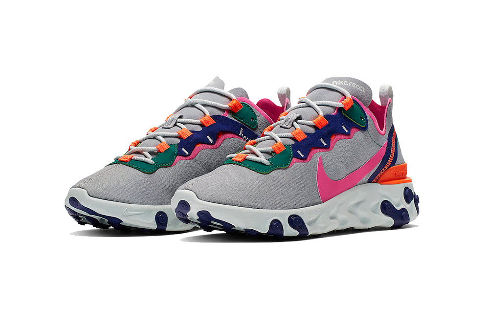 nike react element 55 wolf grey
