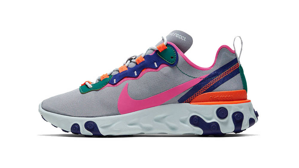 nike react element 55 wolf grey