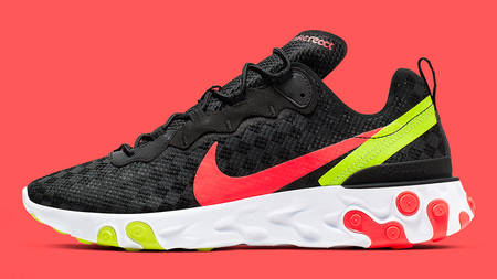 Checkered Patterns Switch Up Nike's React Element 55 Checkered Patterns Switch Up Nike's React Element 55