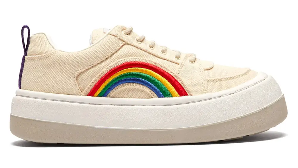 Eytys' Sonic Exaggerated Sole Sneaker Gets The Rainbow Treatment