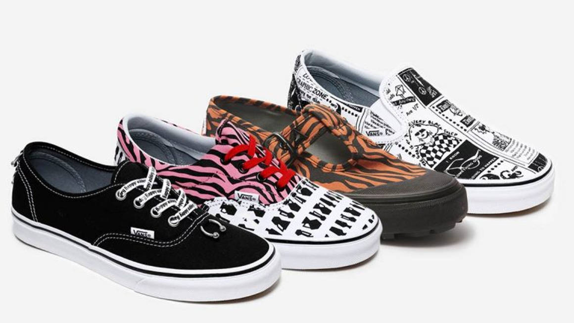 British Designer Ashley Williams Collaborates With Vans For An Edgy ...