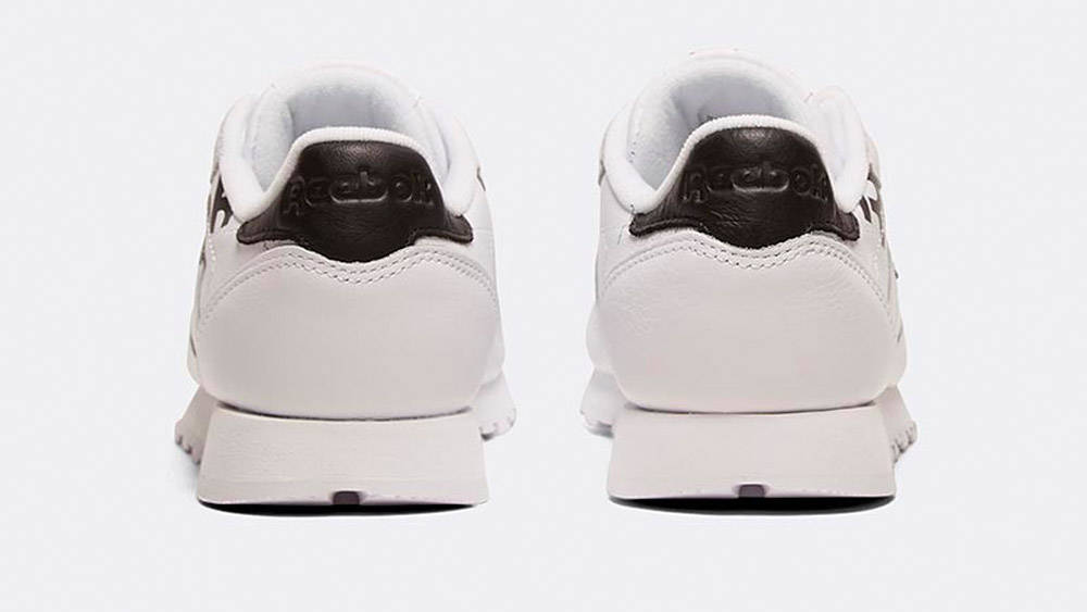 Reebok Womens Classic Leather White Black