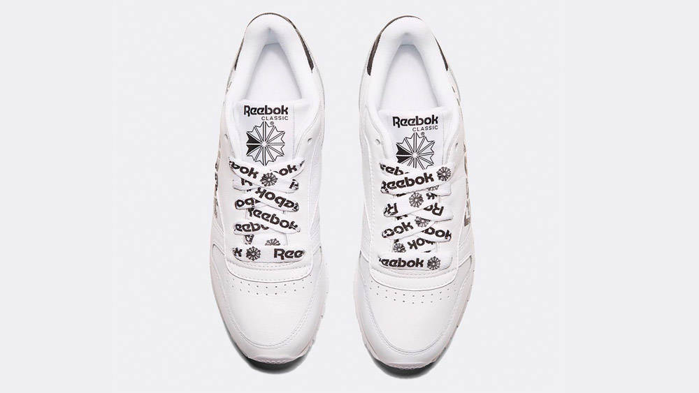 Reebok Womens Classic Leather White Black