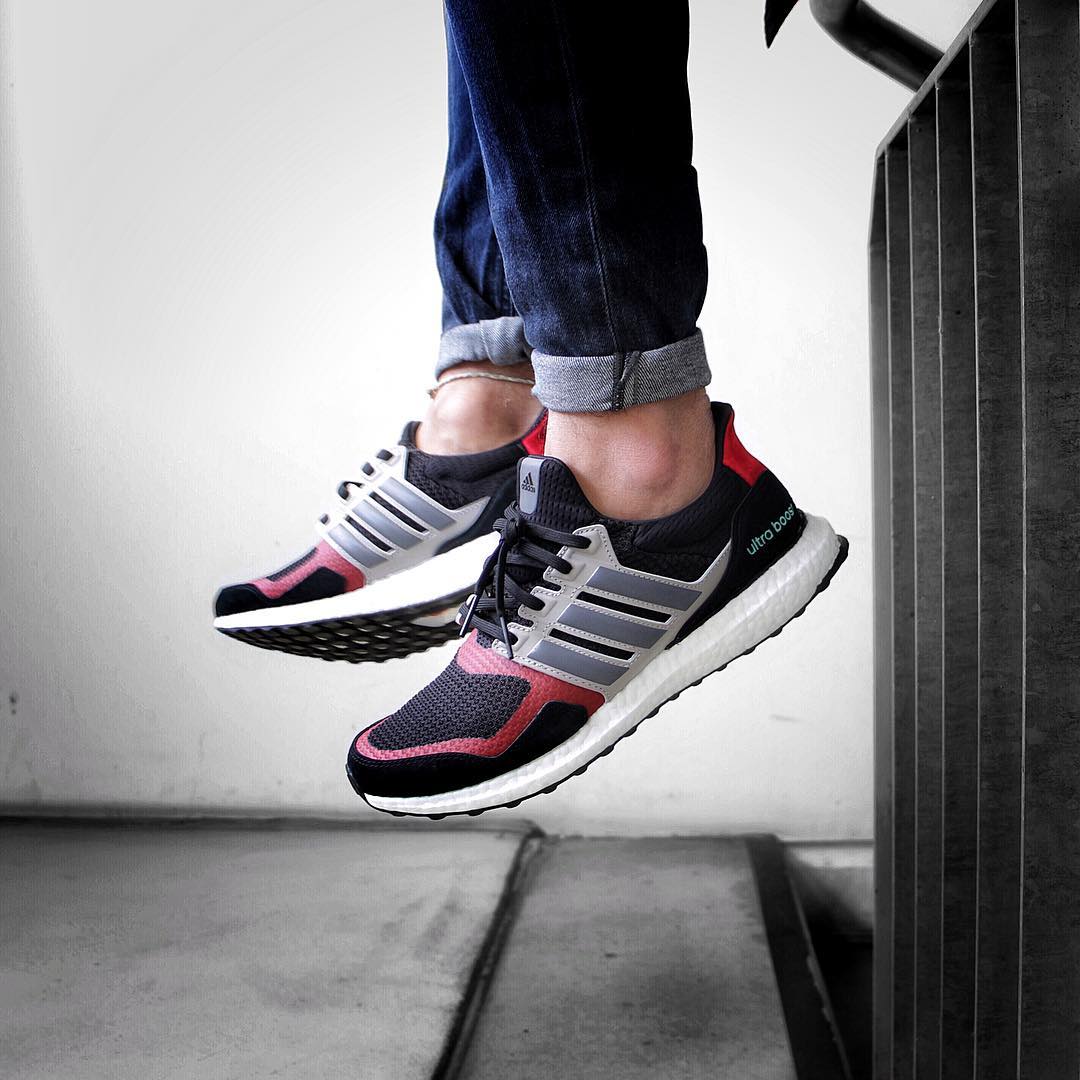 power red ultra boost
