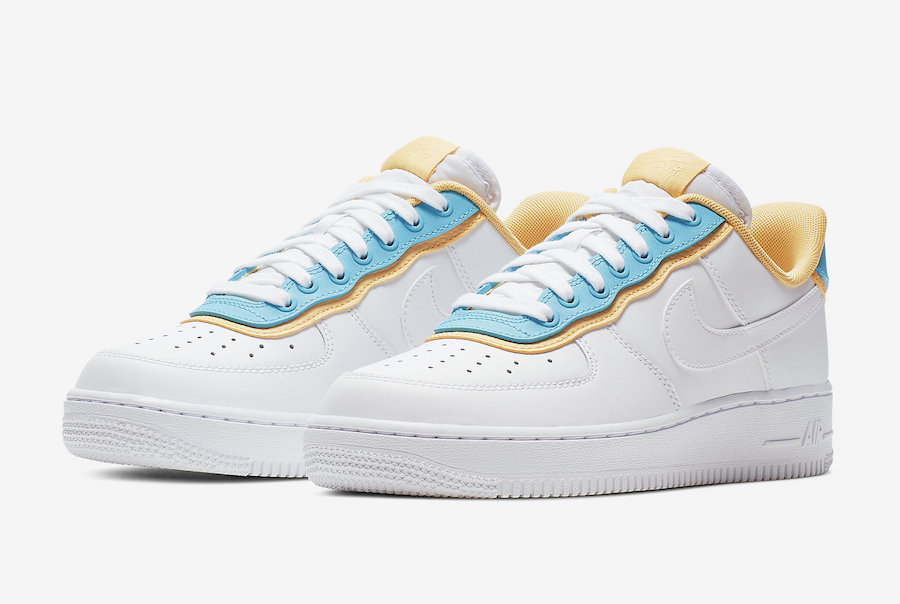 Nike's Air Force 1 Low Gets Layered In Coloured Panels