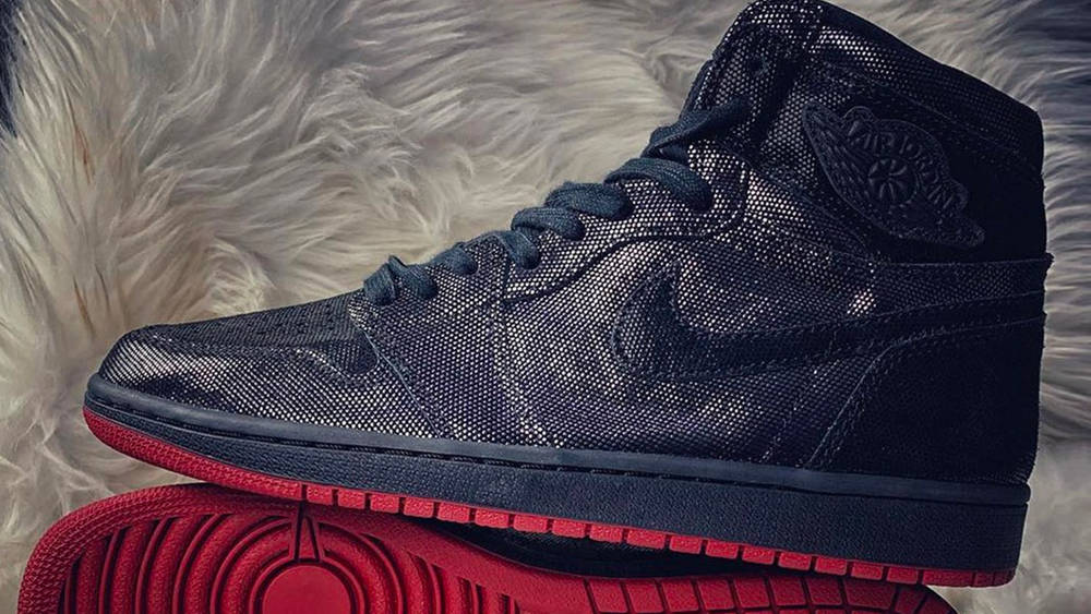 The Air Jordan 1 Gets A Stealthy Ballistic Mesh Makeover The Air Jordan 1 Gets A Stealthy Ballistic Mesh Makeover