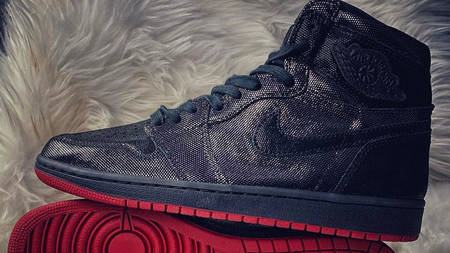 The Air Jordan 1 Gets A Stealthy Ballistic Mesh Makeover The Air Jordan 1 Gets A Stealthy Ballistic Mesh Makeover
