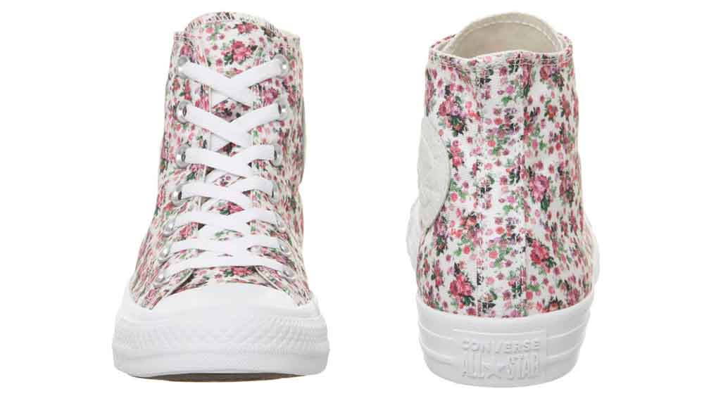 Converse Chuck Taylor All Star Hi Floral Pink