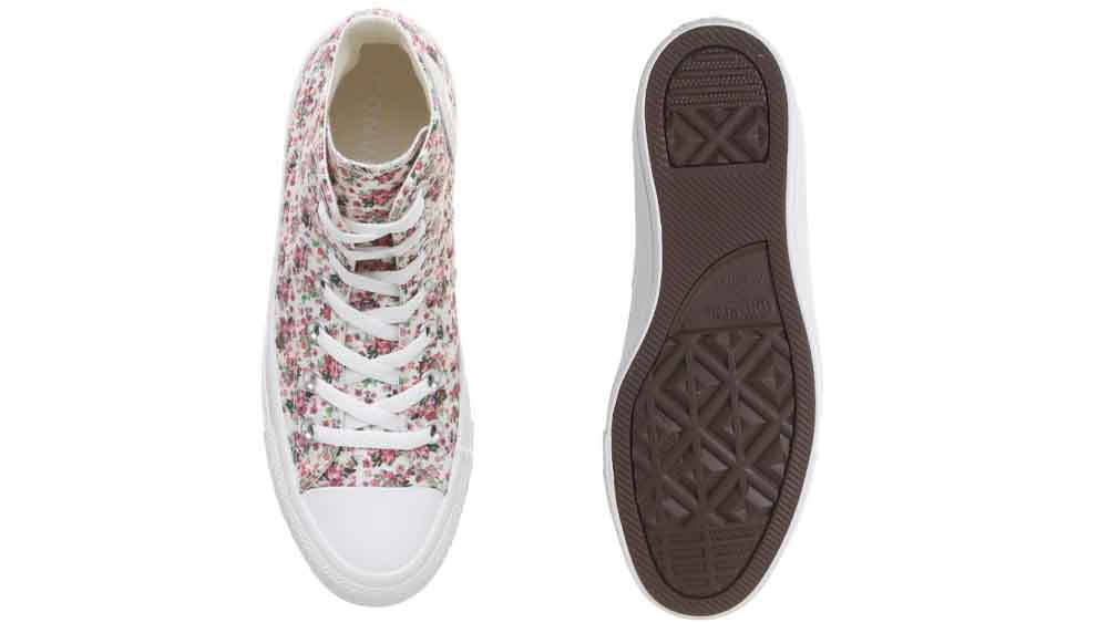 Converse Chuck Taylor All Star Hi Floral Pink