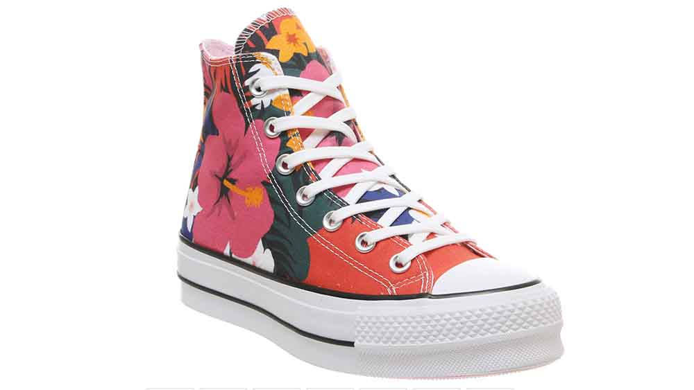 Converse Chuck Taylor All Star Lift Hi Floral Multi