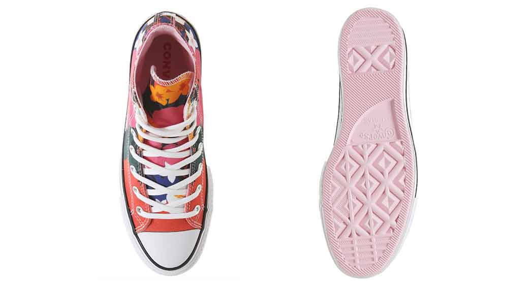 Converse Chuck Taylor All Star Lift Hi Floral Multi