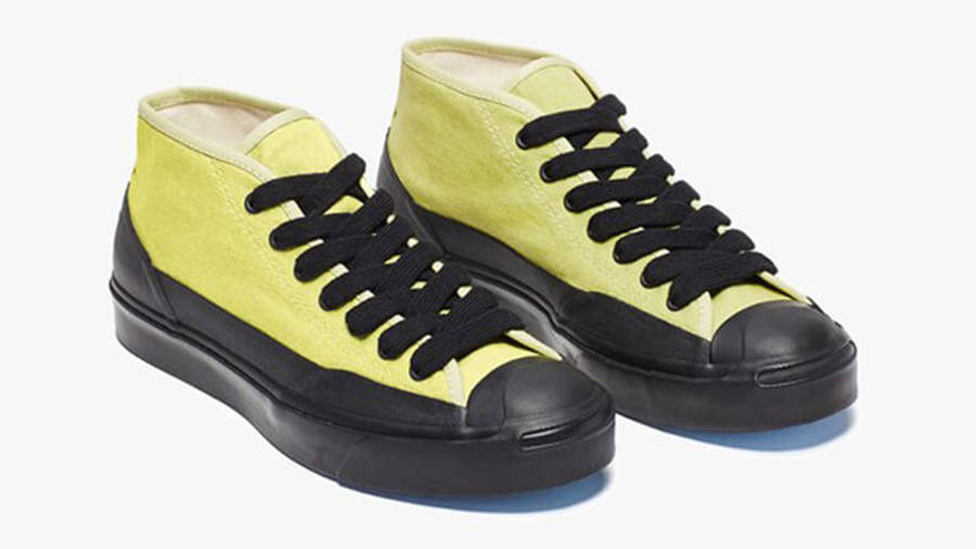 yellow black converse