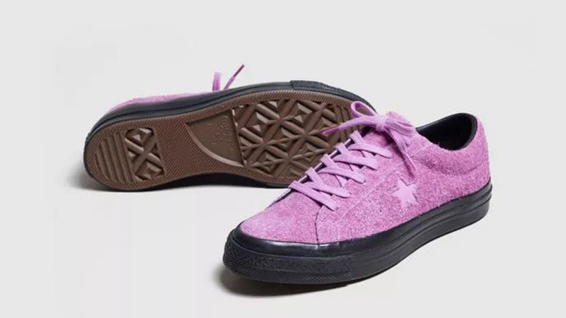 Lilac converse one clearance star