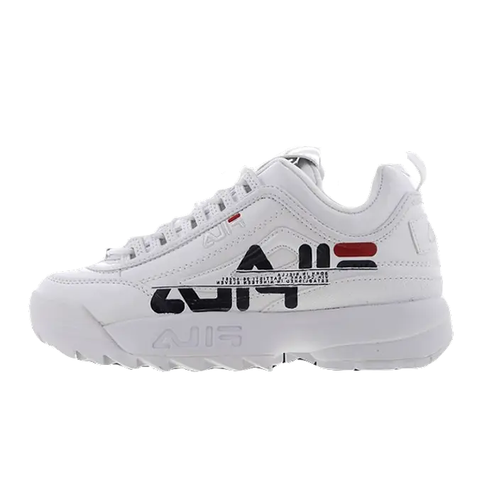 Fila disruptor 2 on sale black white