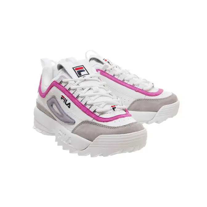 Fila rosso Disruptor II White Pink