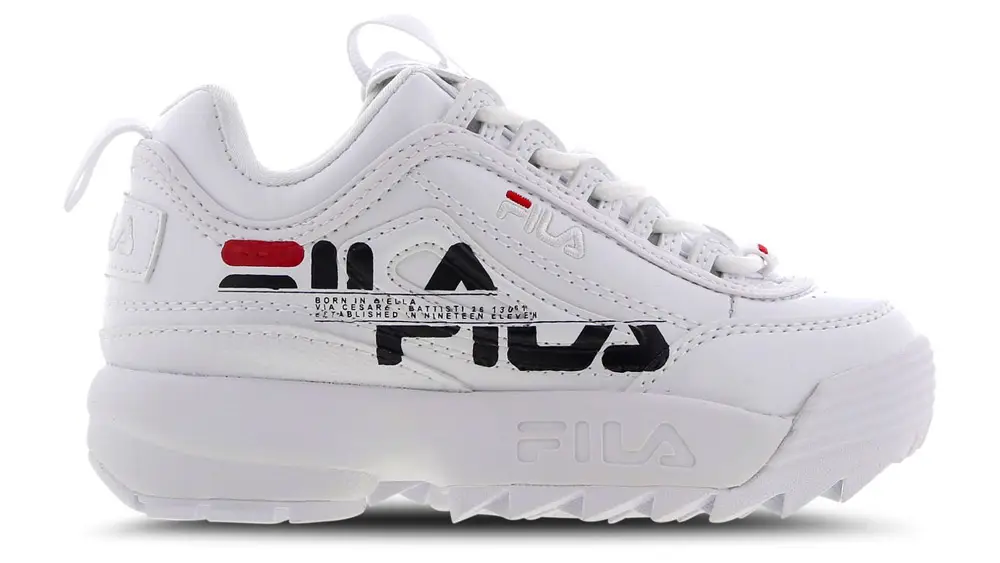 Fila disruptor ii on sale white