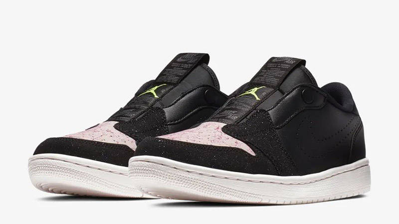 Jordan 1 Retro Low Slip Black Phantom Women's