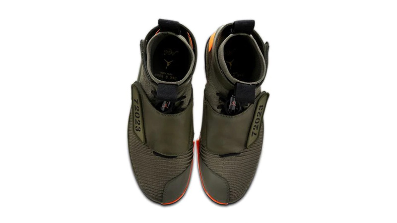 Jordan 1 XX Flyknit Olive Orange