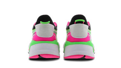 puma green and pink