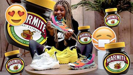 Watch Our 'Marmite Sneakers Of The Month' Watch Our 'Marmite Sneakers Of The Month'
