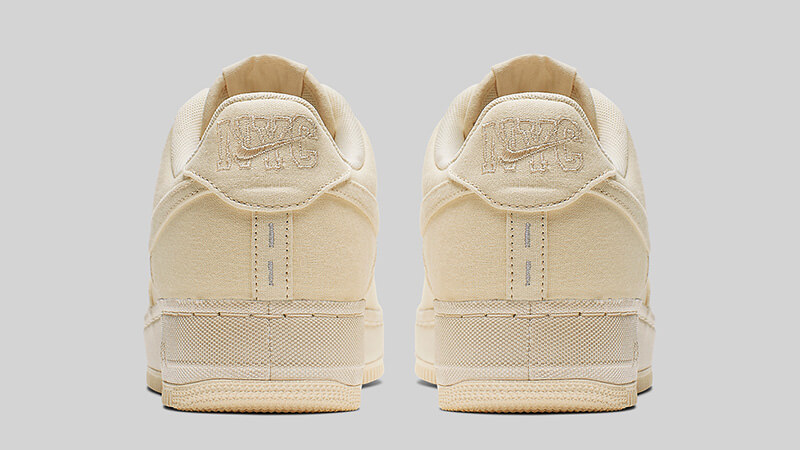 air force 1 beige bottom