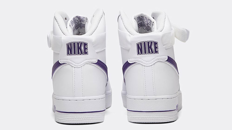 Nike Air Force High 07 White Purple Where To Buy AT4141-103