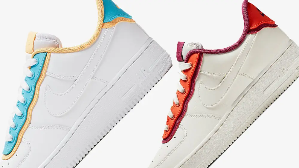 Nike’s Air Force 1 Low Gets Layered In Coloured Panels | The Sole Supplier