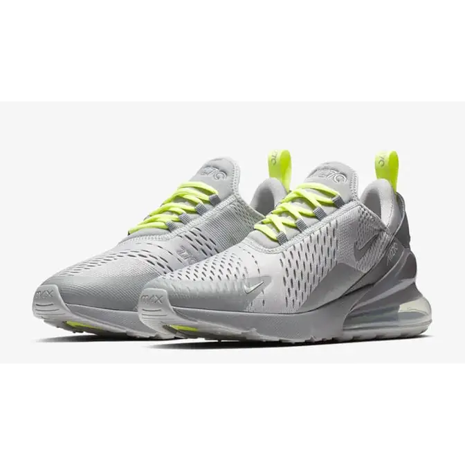 Nike Air Max 270 Grey Volt Where To Buy CD7337 001 The Sole