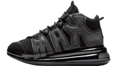 nike uptempo 720 black