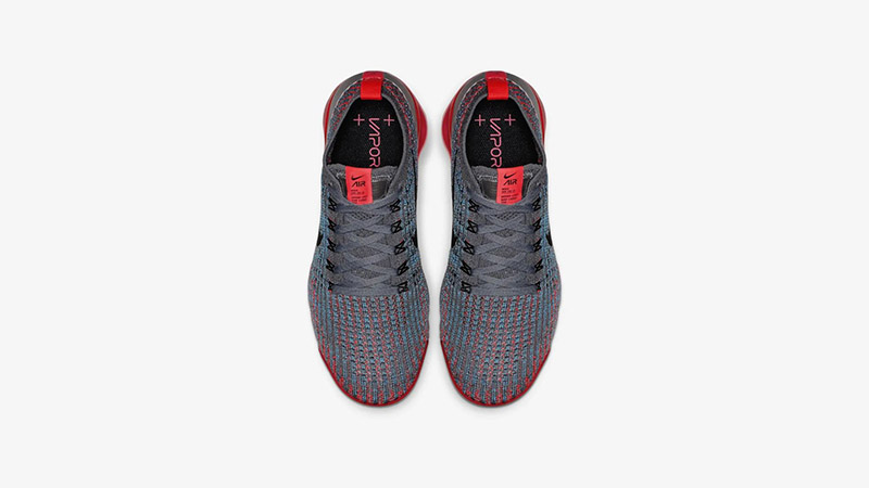 Nike Air VaporMax Flyknit 3 Crimson Grey