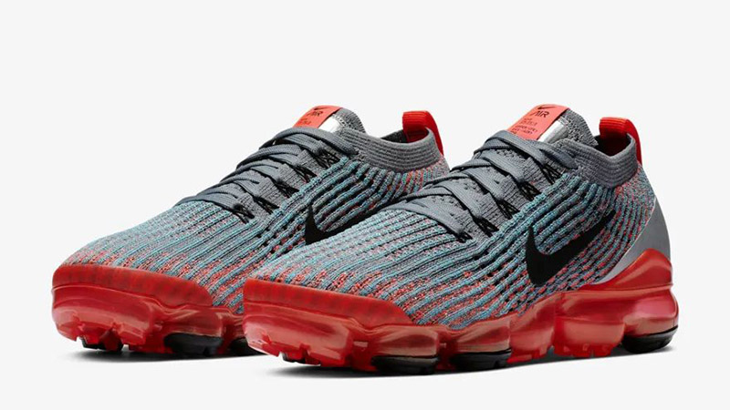 Nike Air VaporMax Flyknit Crimson Grey Where To Buy AJ6910-601