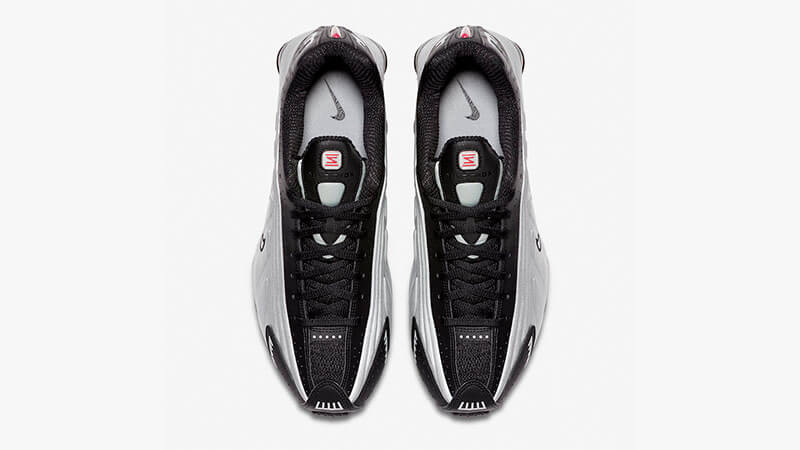 Nike Shox R4 Silver Red