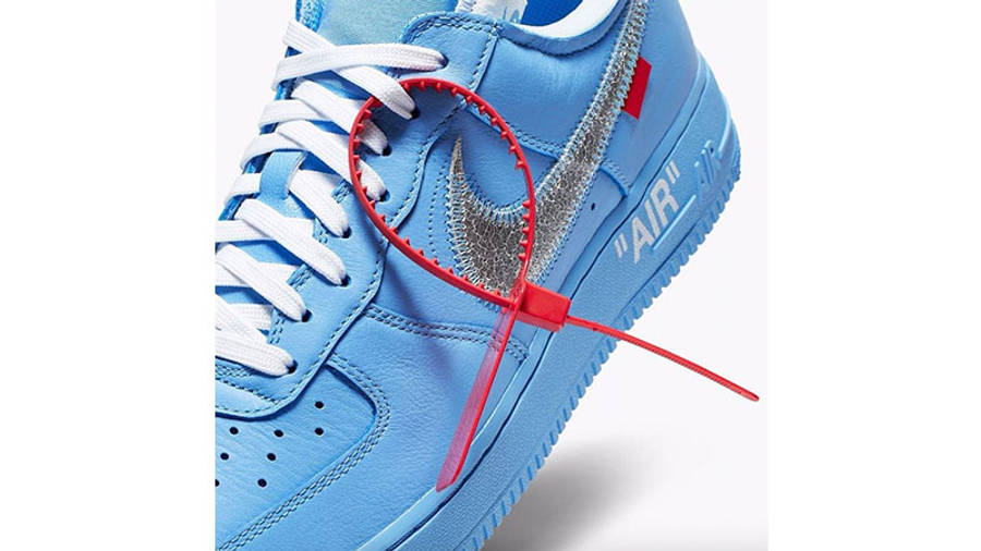 nike off white blue air force 1