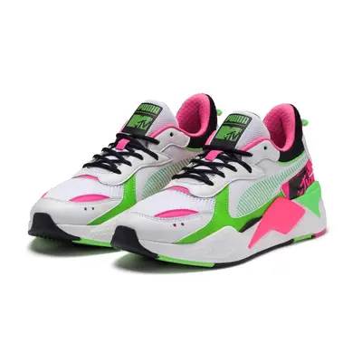 PUMA x MTV RS X Tracks Bold White Pink Green Where To Buy The Sole Supplier