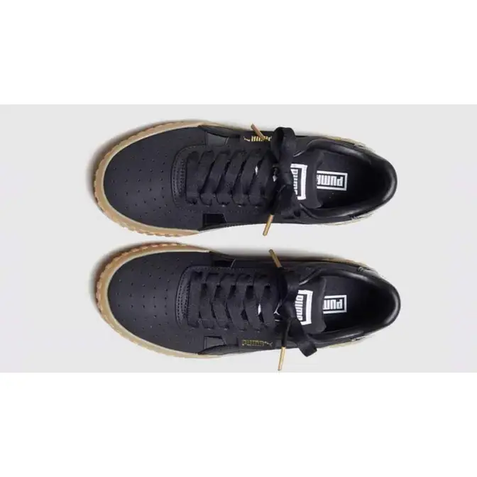 Puma cali sales nubuck black