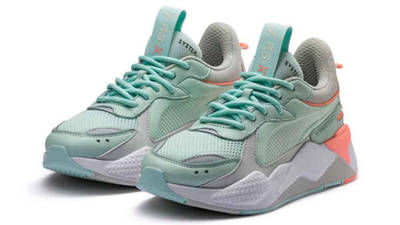 puma rs x mint green