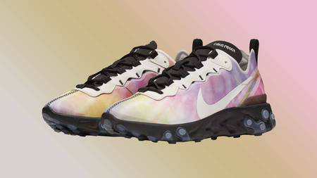 Classic Meets Contemporary With The Nike React Element 55 'Tie-Dye' Classic Meets Contemporary With The Nike React Element 55 'Tie-Dye'