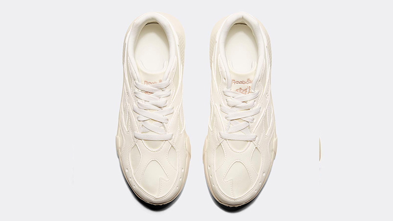 Reebok Aztrek White Rose Gold Womens