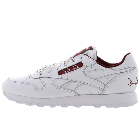 Reebok Classic Leather Scripted White
