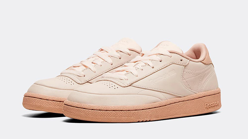 Reebok club c sales 85 pale pink