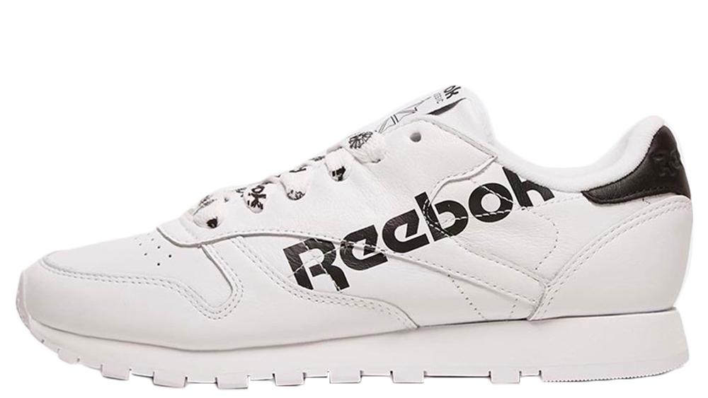 Reebok Womens Classic Leather White Black