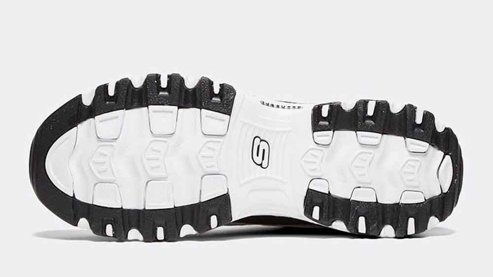 Sketchers Grand View D'Lites Black White