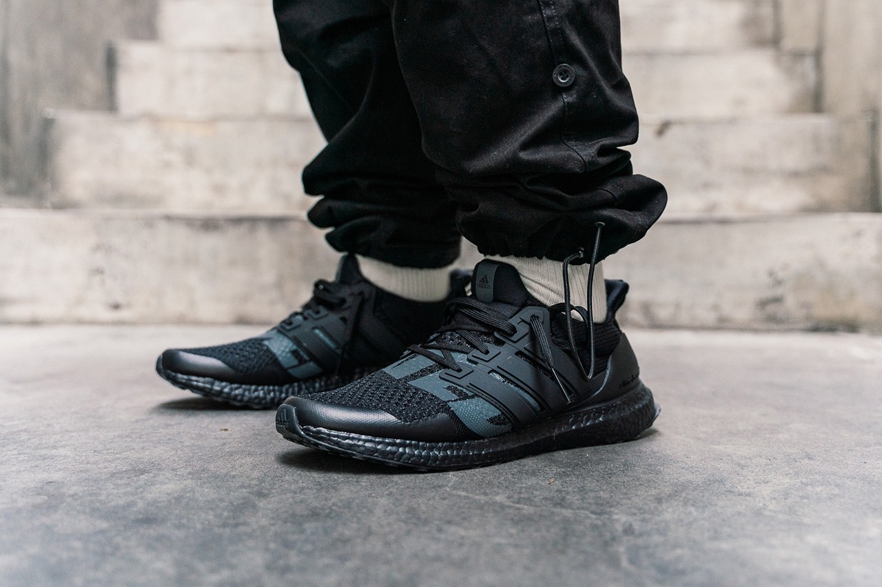 undefeated ultra boost blackout