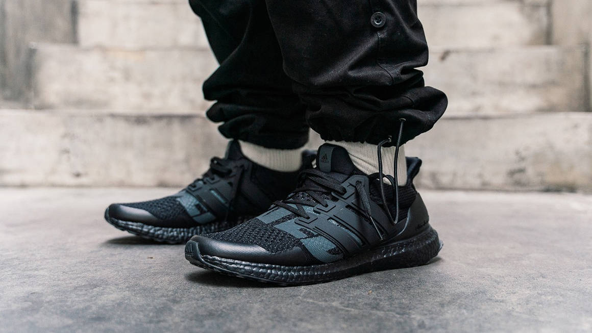 ultra boost x undefeated black