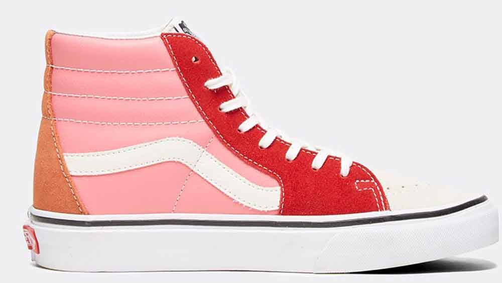 Vans Sk8 Hi Pink Strawberry Vans Vans Sk8-Hi Men's Shoes