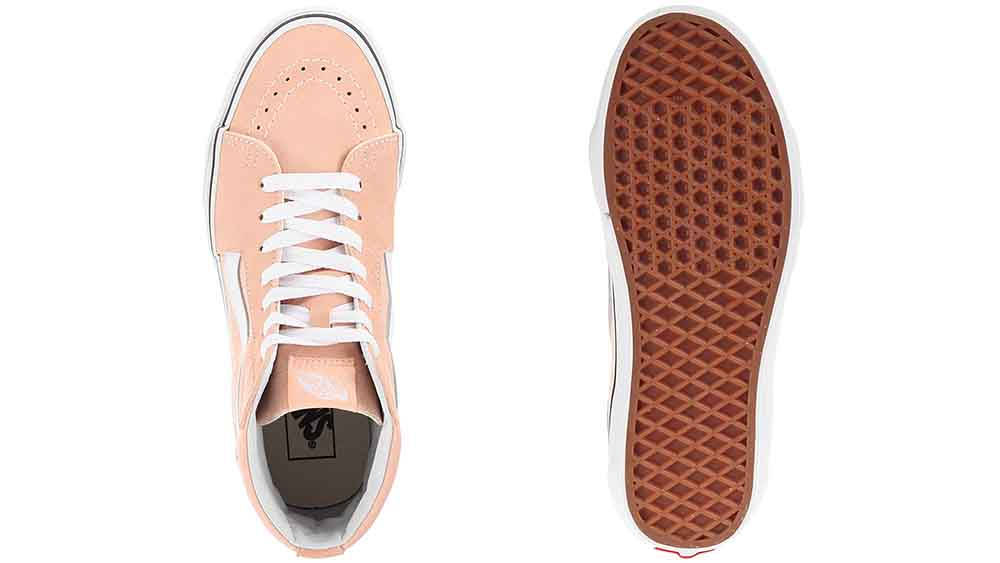 Peach high sales top vans