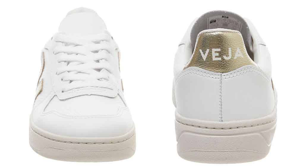 Veja V-10 White Gold