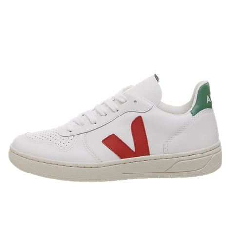 Veja trainers V-10 White Green Red