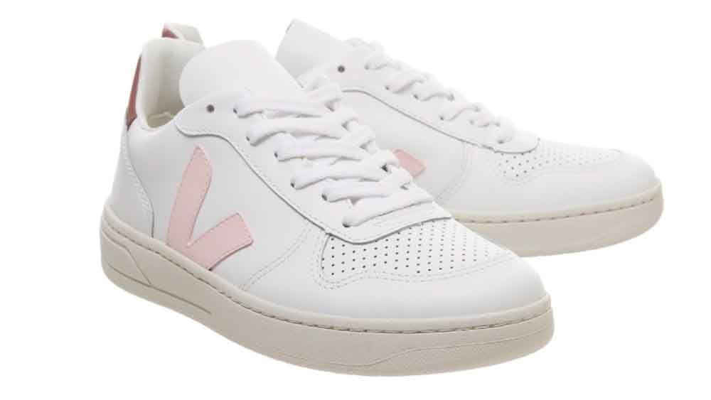 Veja V-10 White Pink