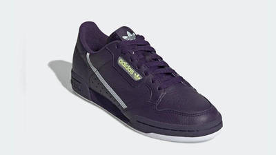 adidas Continental 80 Purple Womens G27727 front w400